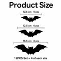3D LED Bat Wall Decorations
