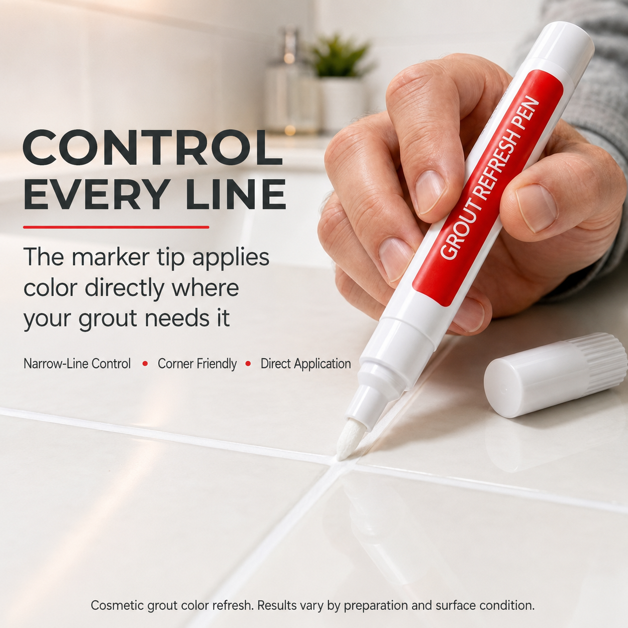 Anti-Mould & Waterproof Joint Pen for Ceramic Tiles