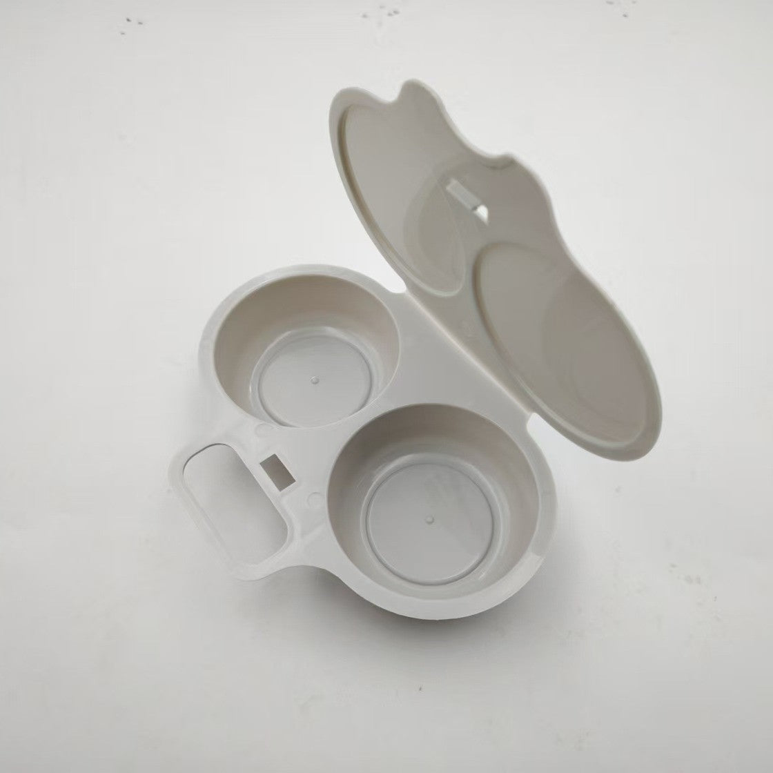 ⏰Microwave Egg Poacher with Lid & Handle