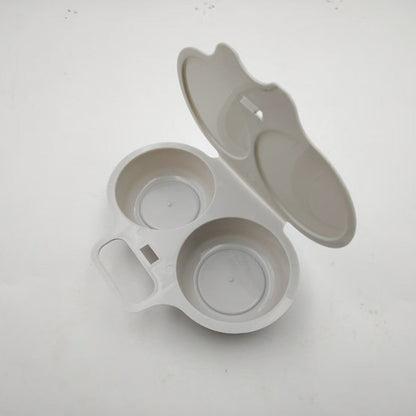 ⏰Microwave Egg Poacher with Lid & Handle