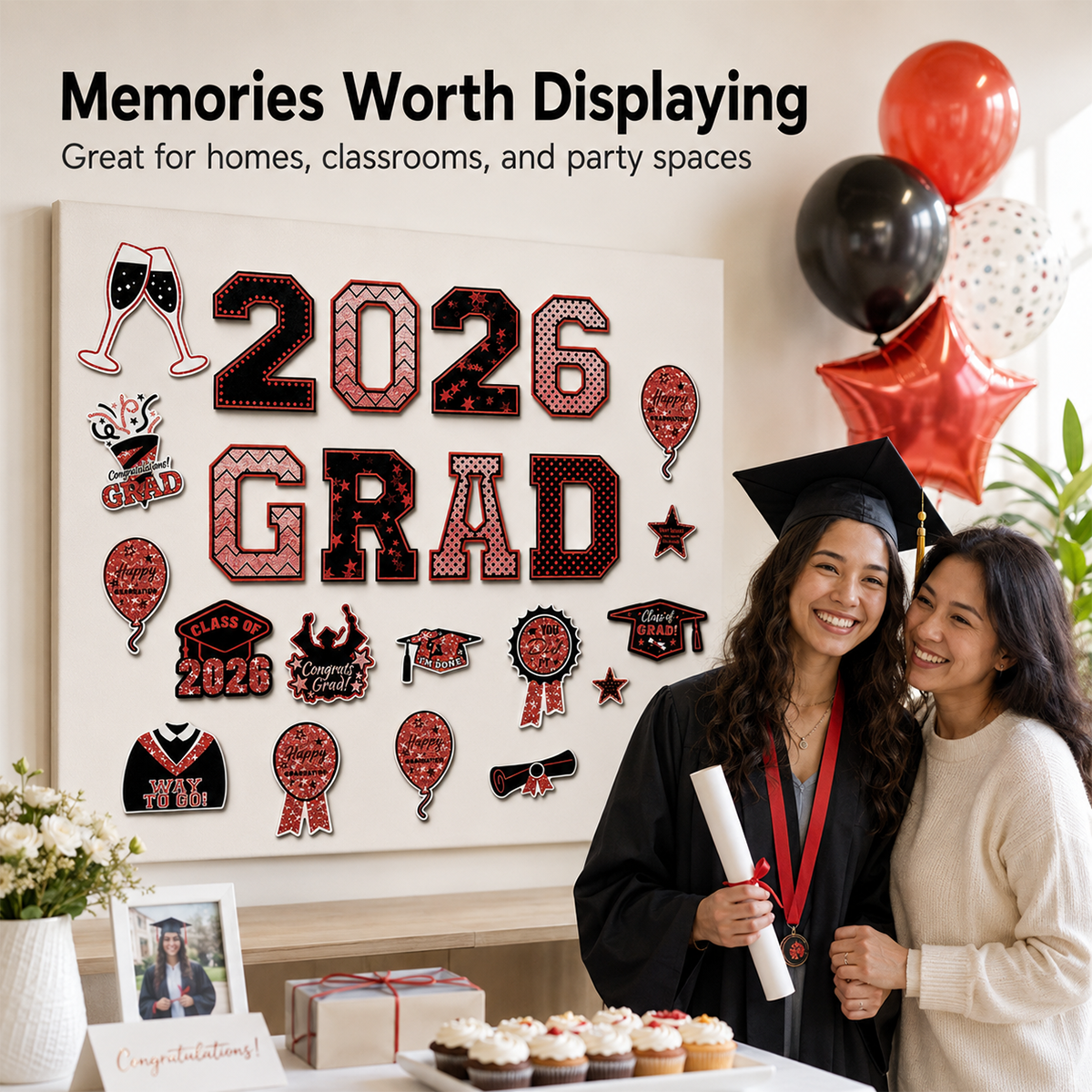 20 Pcs Graduation Magnets 2026 Cruise Door Car Magnets