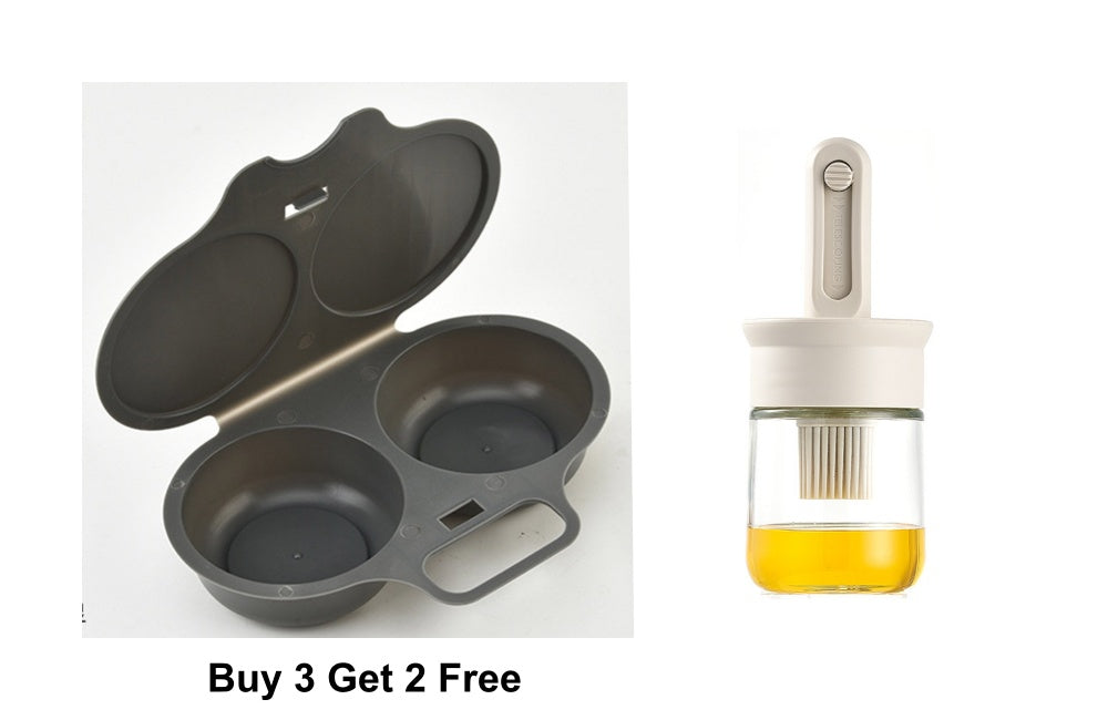 ⏰Microwave Egg Poacher with Lid & Handle