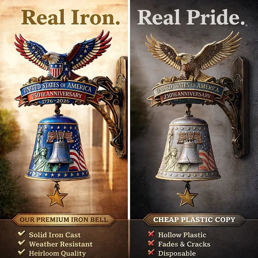 🔔Ring in the Semiquincentennial: 1776-2026 "Spirit of Liberty" Eagle Bell