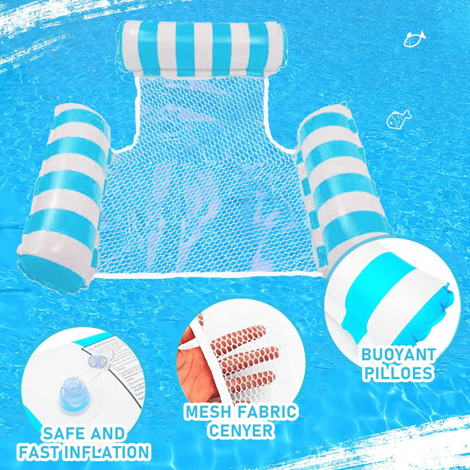 4 Tube Inflatable Pool Float Hammock: Your Ultimate Summer Relaxation Essential