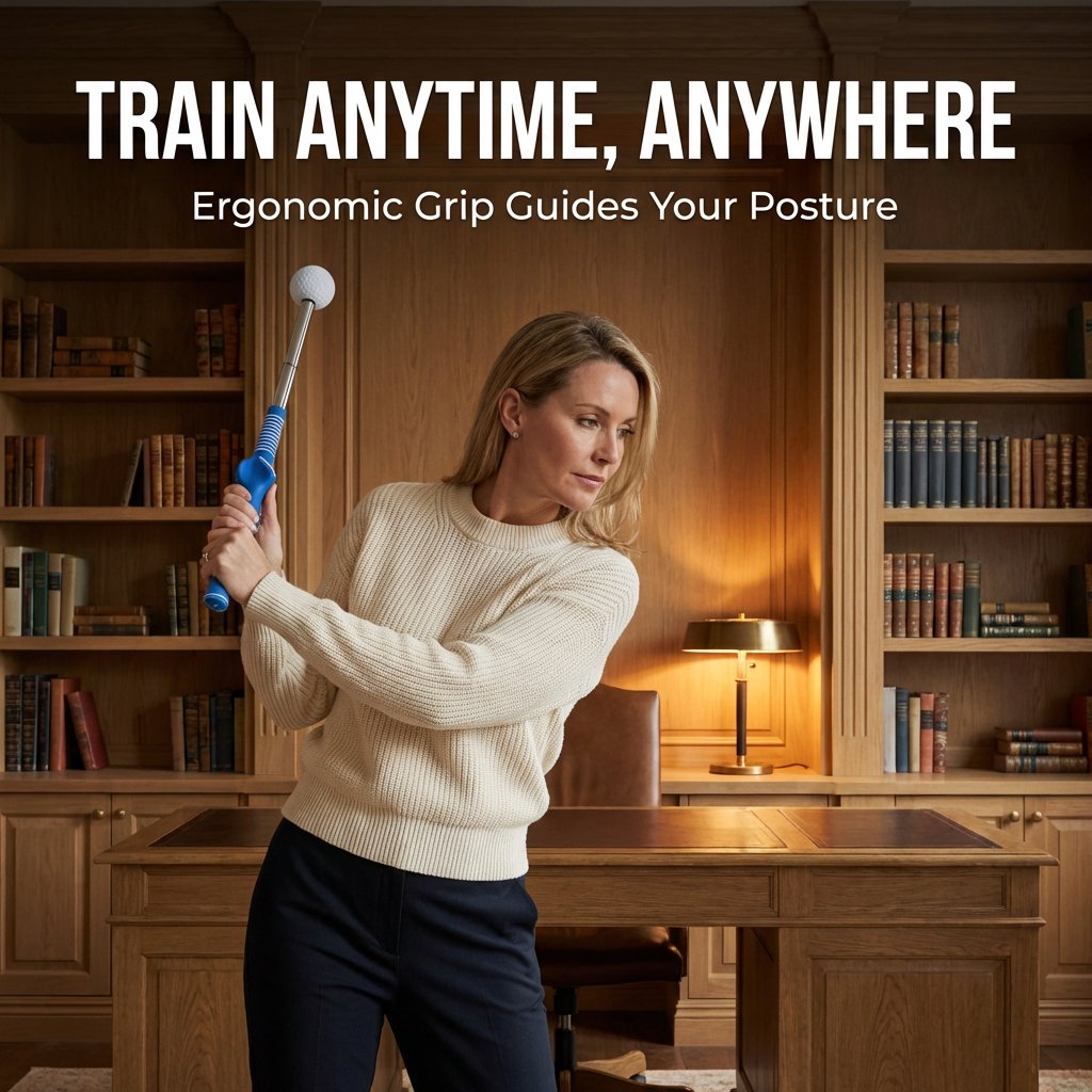 Golf Club Grip Trainer – Hand Posture & Swing Correction Tool