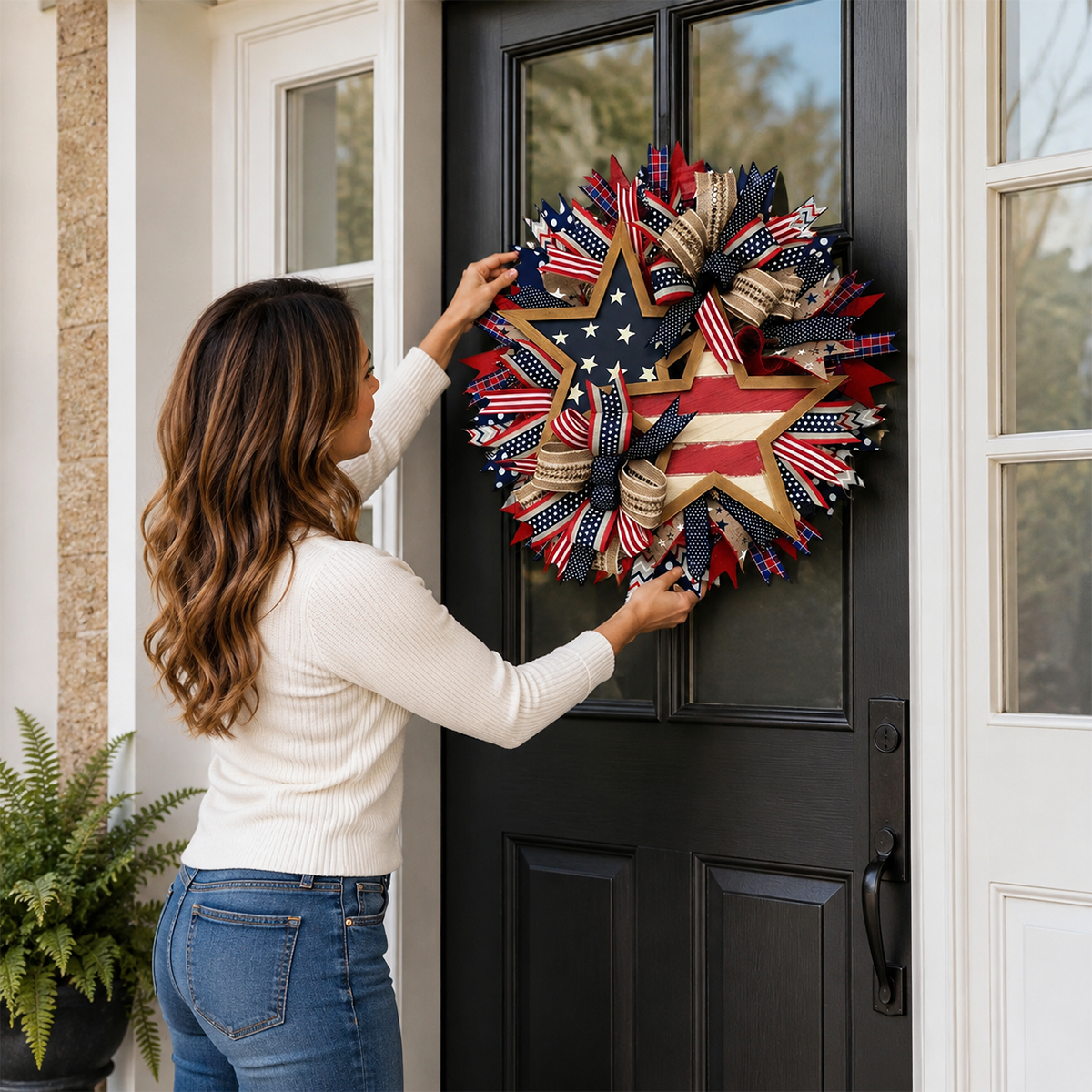250th Anniversary Patriotic Wreath