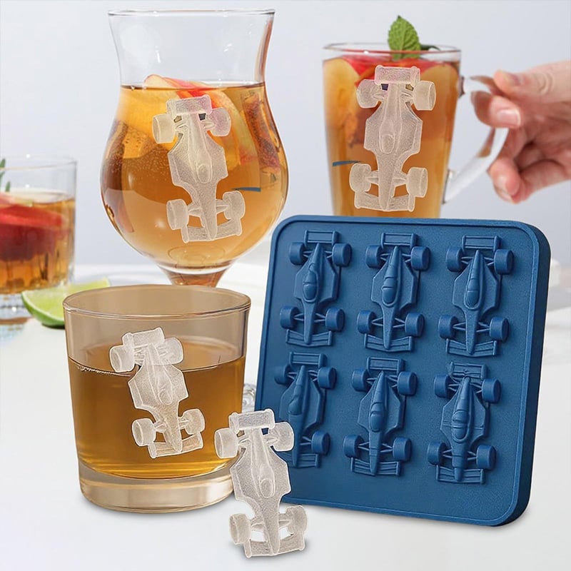 Racing Car Ice Mold