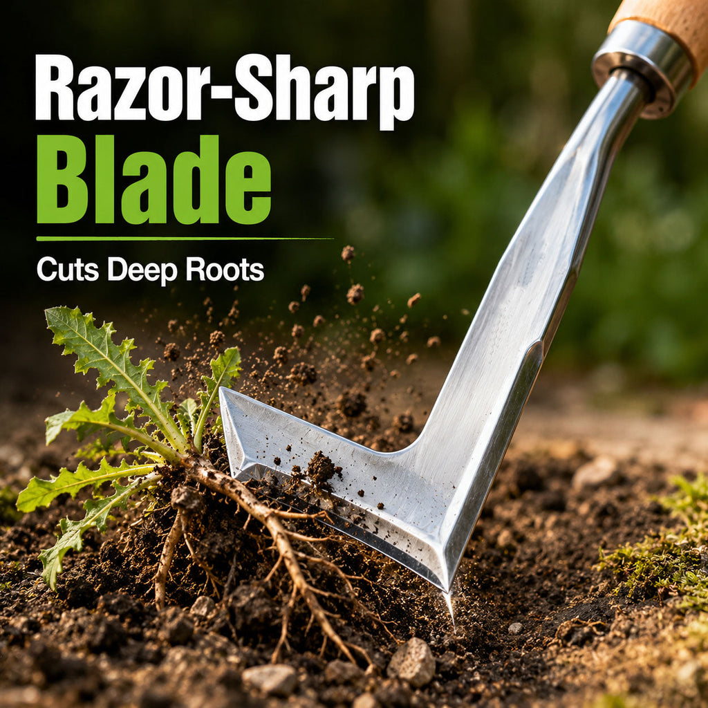 🌿 Crack Weeder Tool – Razor-Sharp Stainless Steel Weed Remover