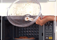 Microwave Splatter Cover with Handle