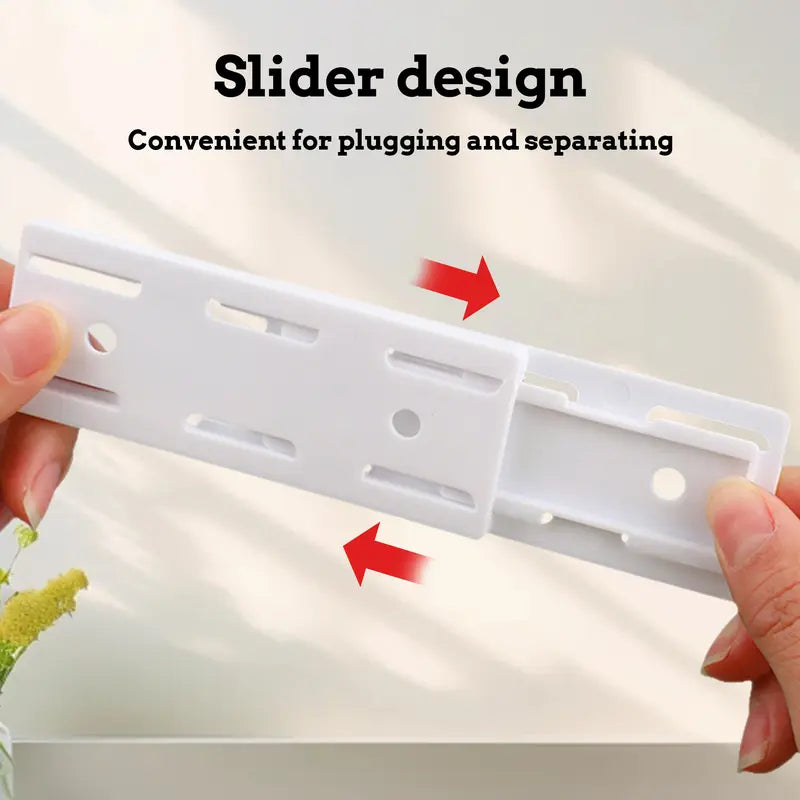 Adhesive Punch-Free Socket Holder, Self Adhesive Desktop Socket Fixer