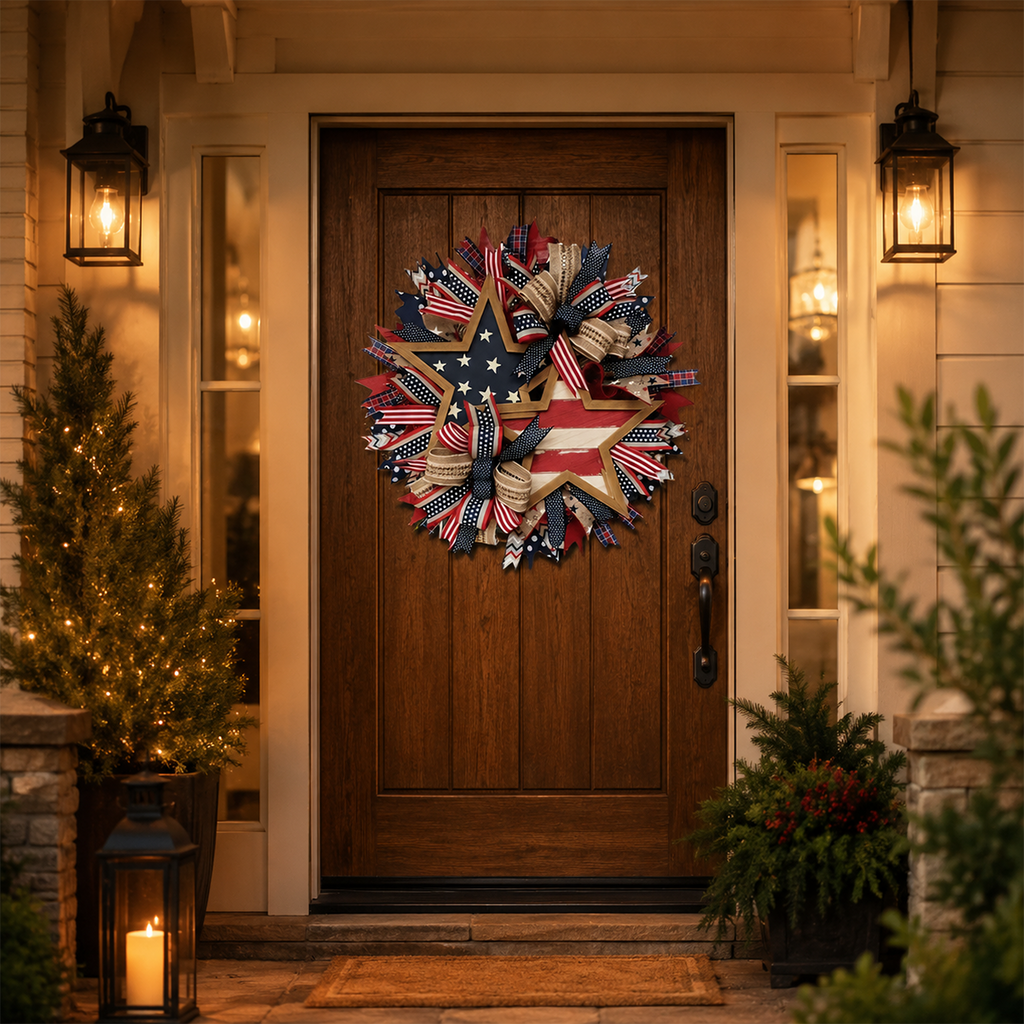 250th Anniversary Patriotic Wreath