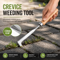 🌿 Crack Weeder Tool – Razor-Sharp Stainless Steel Weed Remover