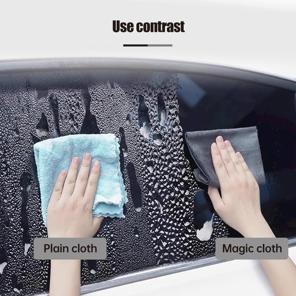 Magic Cleaning Cloth, Reuseable Thickened Streak Free Magic Cleaning Wipes