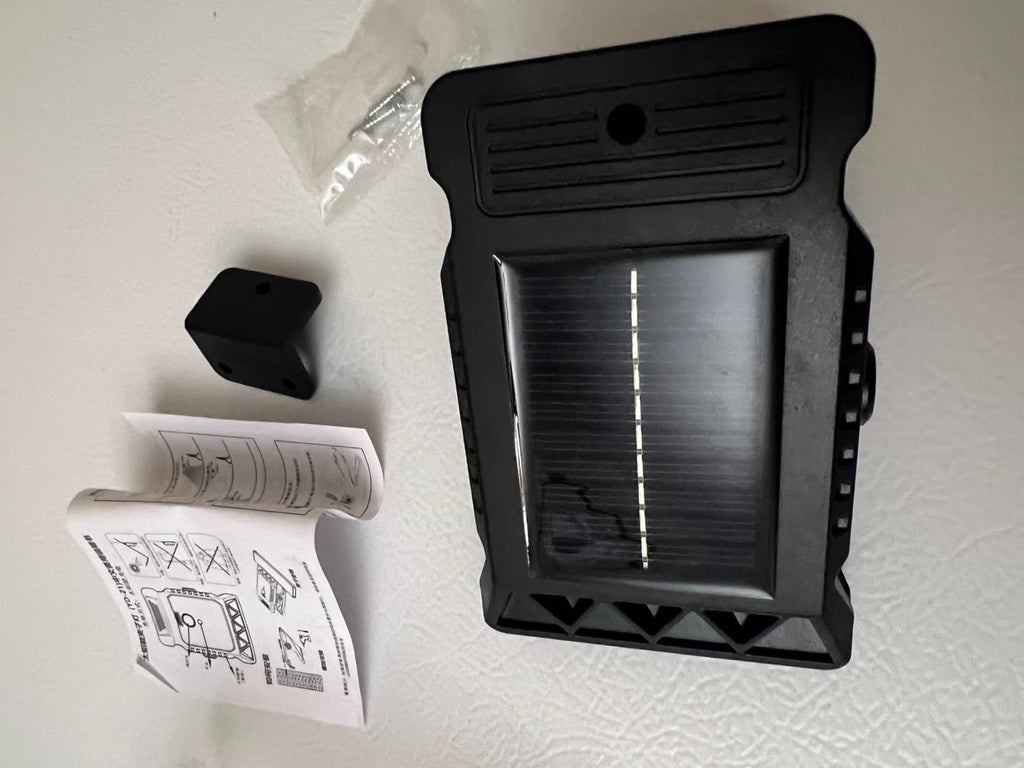Solar Motion Sensor Lights Auto On/Off, Weatherproof & Powerful