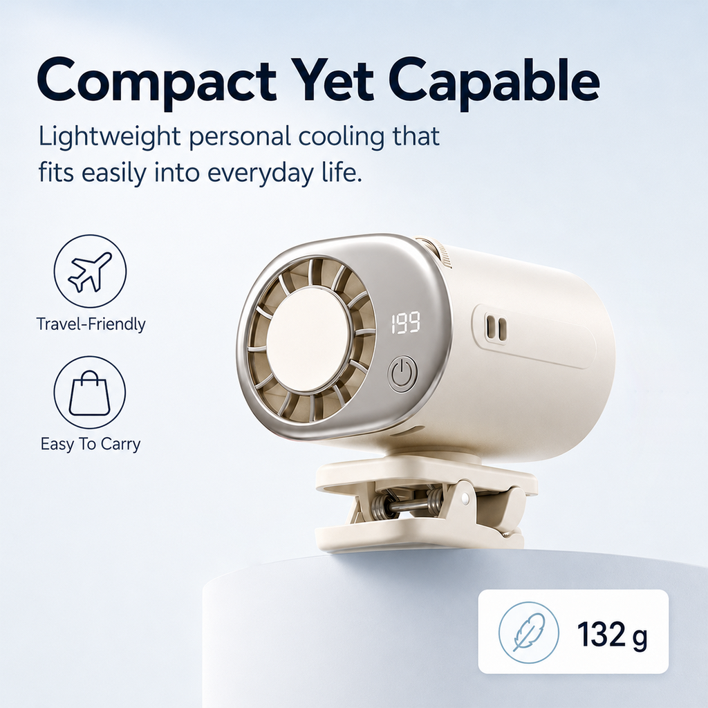 Car Clip AC Fan