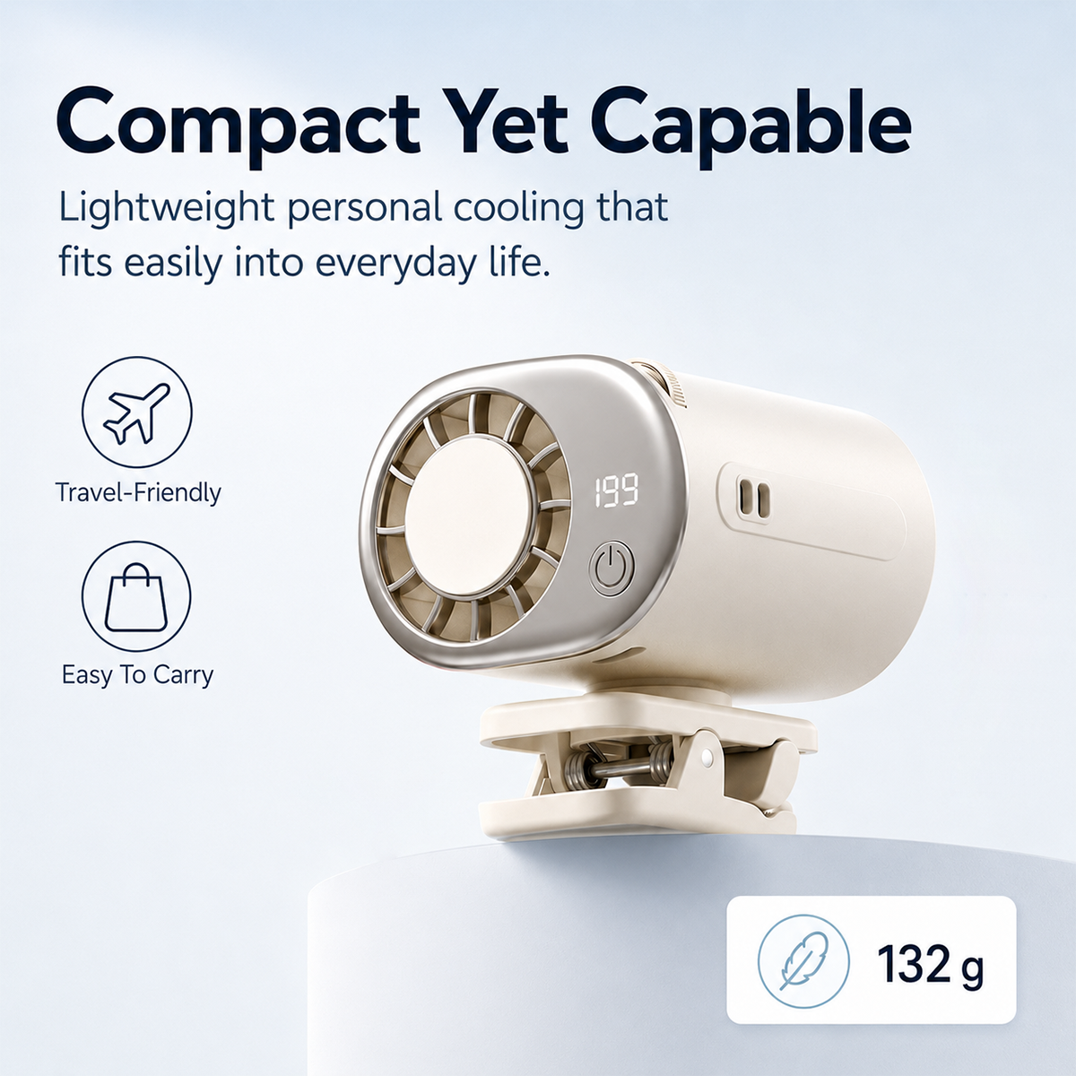 Car Clip AC Fan