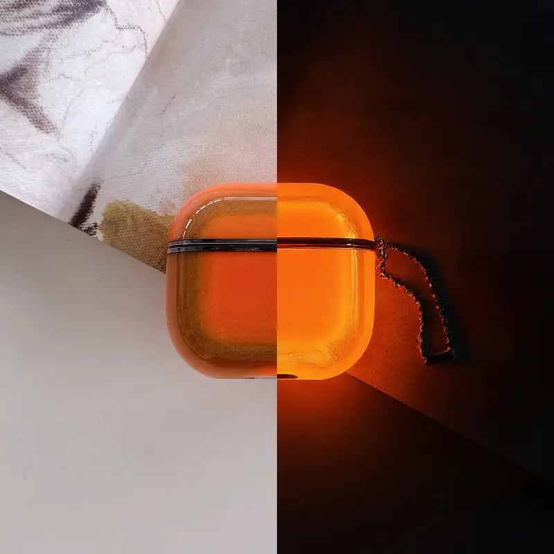 Luminous Quicksand AirPod Case for AirPods 1/2/3/4/Pro 2/3 - Shock Absorbing and Protective