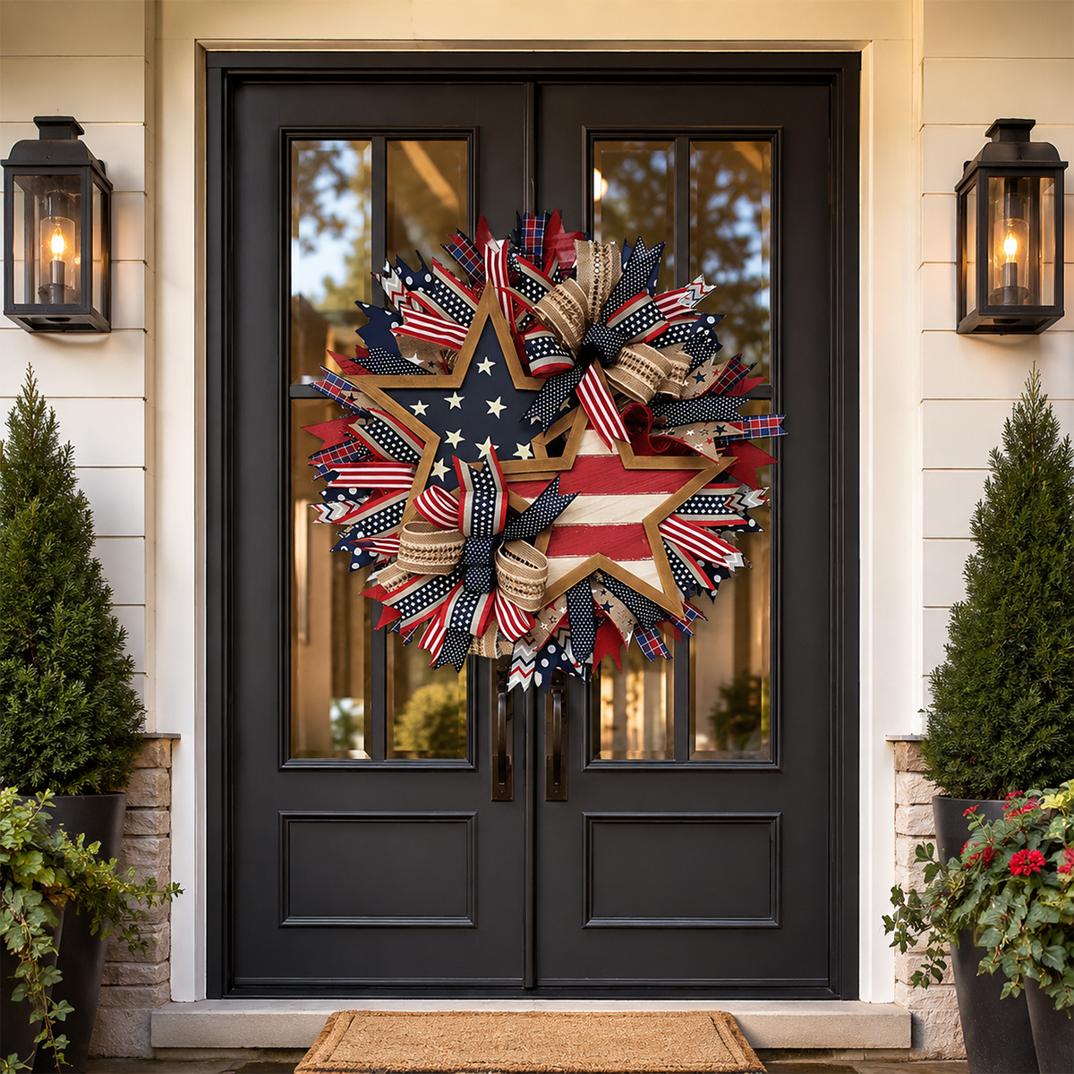 250th Anniversary Patriotic Wreath