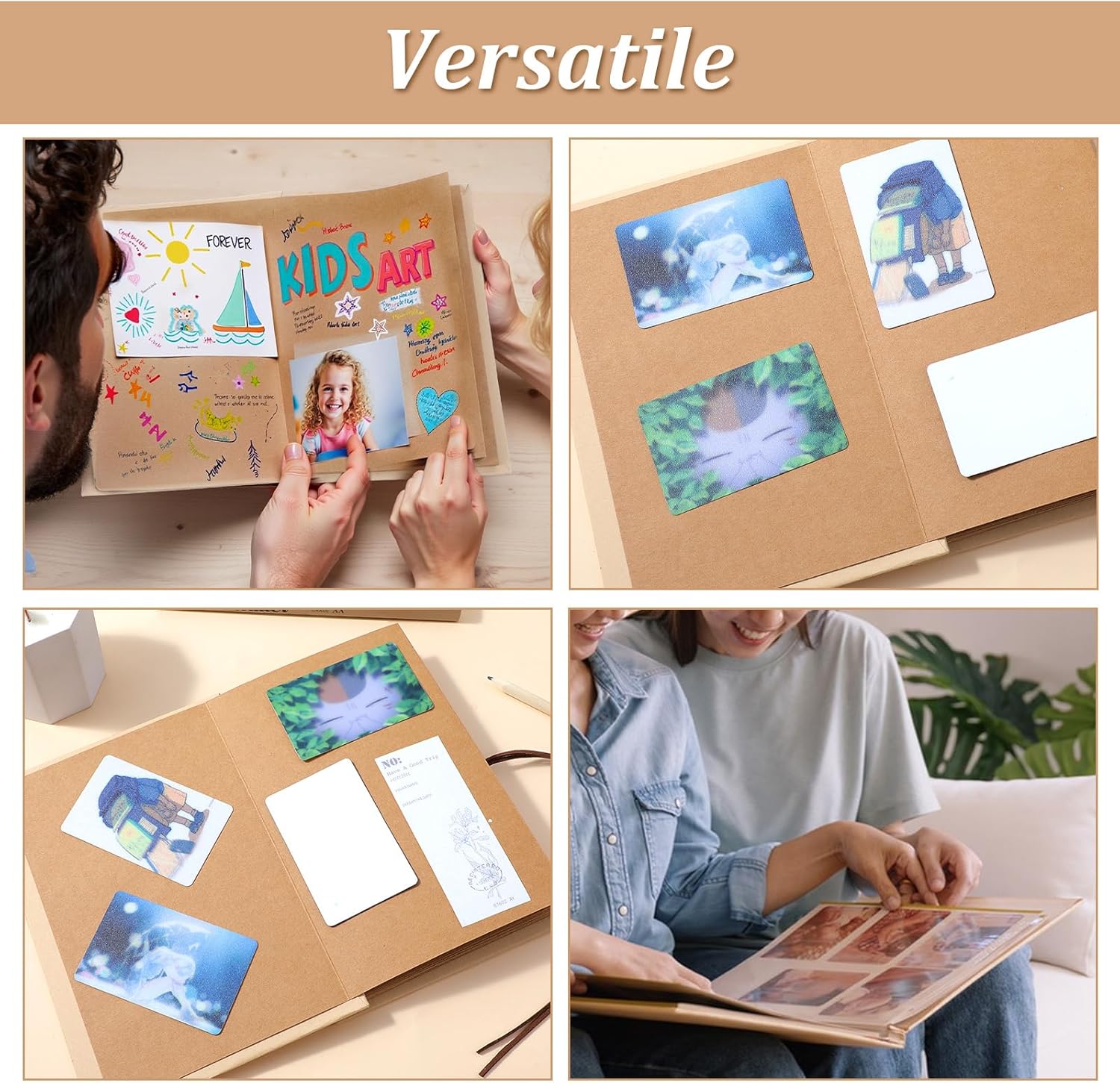 📚Accordion Foldable Scrapbook Album