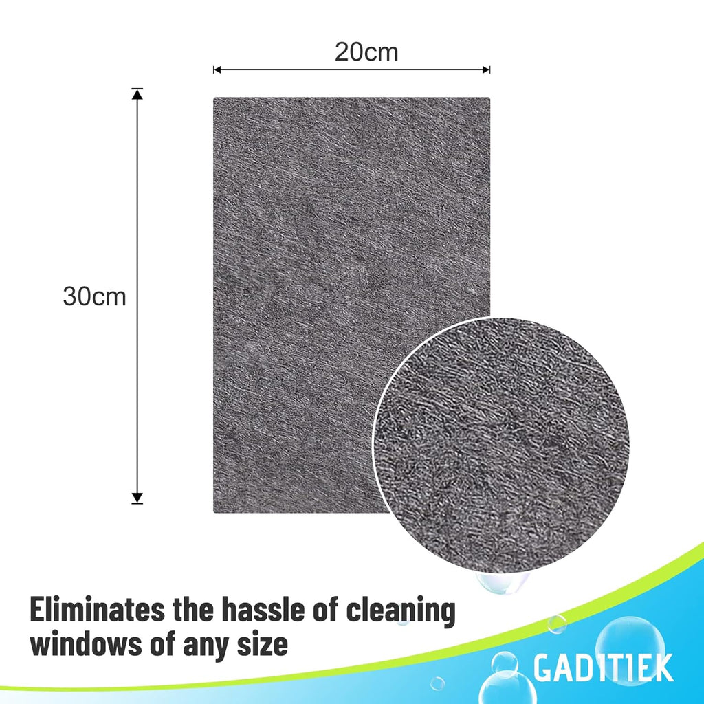 Magic Cleaning Cloth, Reuseable Thickened Streak Free Magic Cleaning Wipes