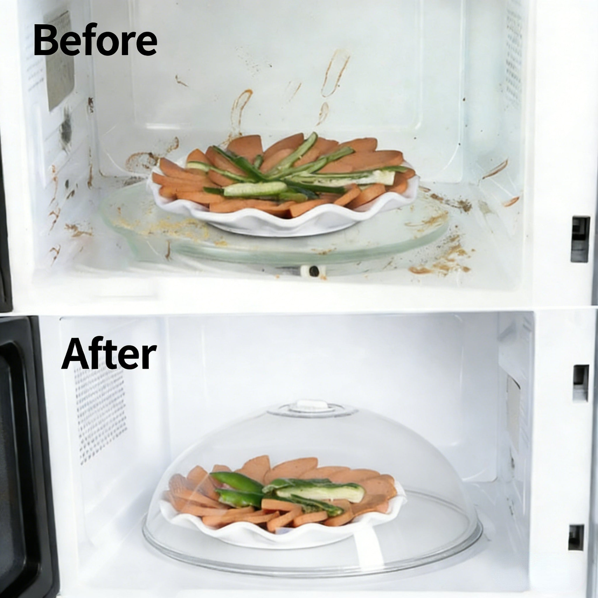 Microwave Splatter Cover with Handle
