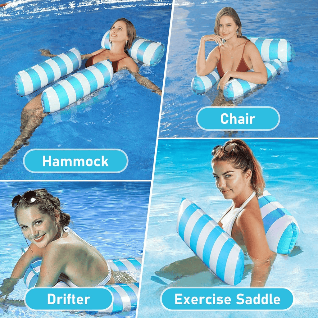 4 Tube Inflatable Pool Float Hammock: Your Ultimate Summer Relaxation Essential