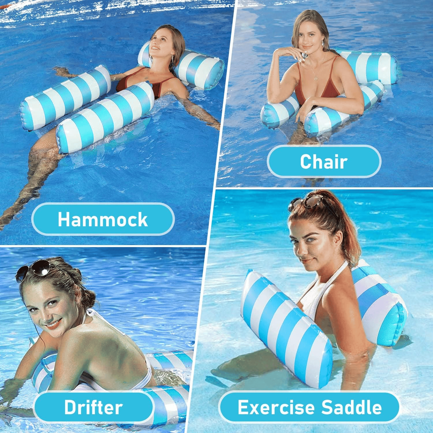 4 Tube Inflatable Pool Float Hammock: Your Ultimate Summer Relaxation Essential