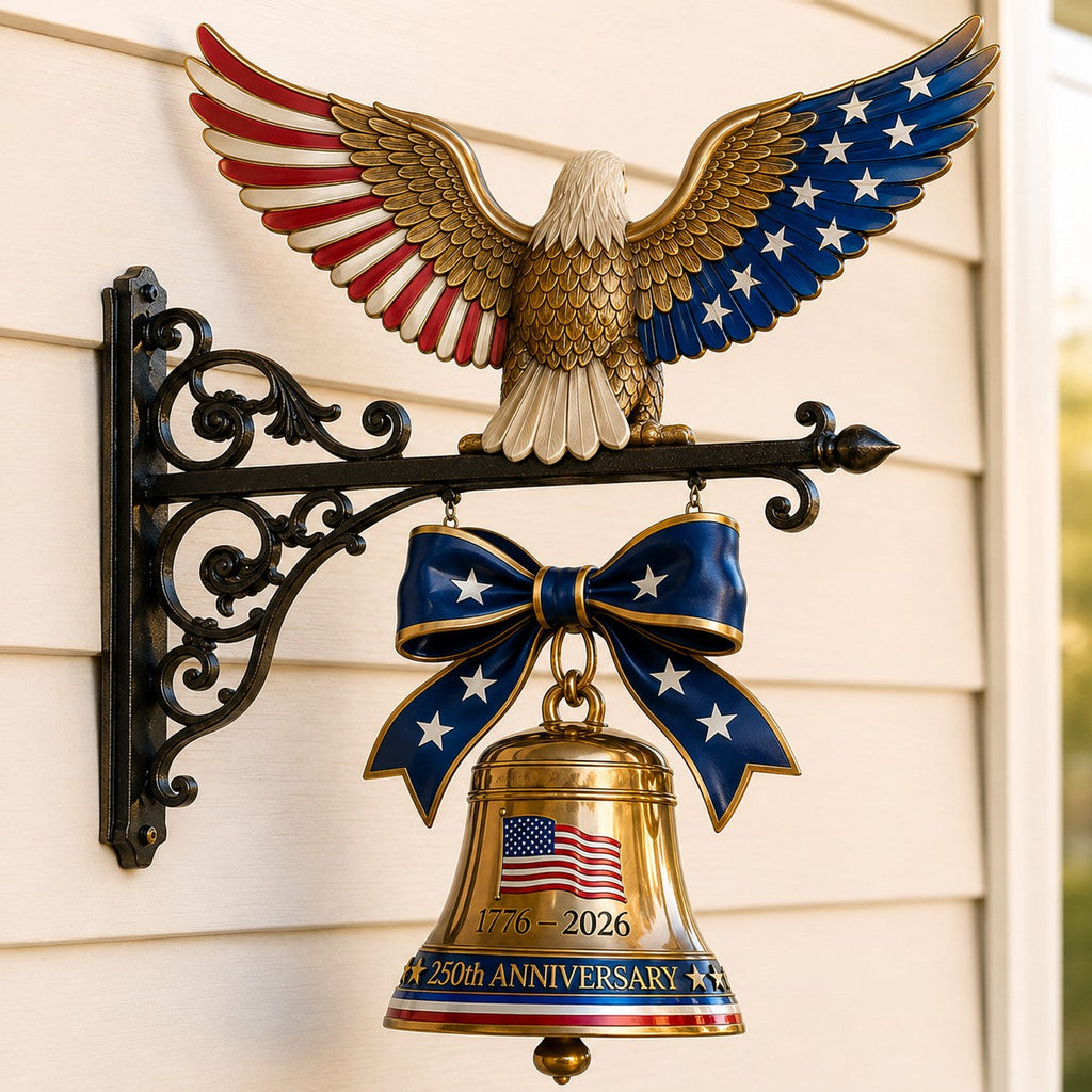 🔔Ring in the Semiquincentennial: 1776-2026 "Spirit of Liberty" Eagle Bell