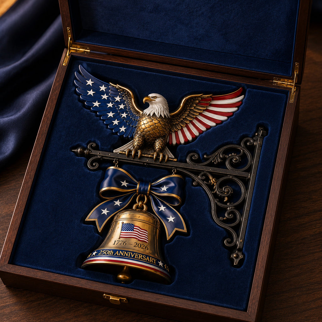 🔔Ring in the Semiquincentennial: 1776-2026 "Spirit of Liberty" Eagle Bell