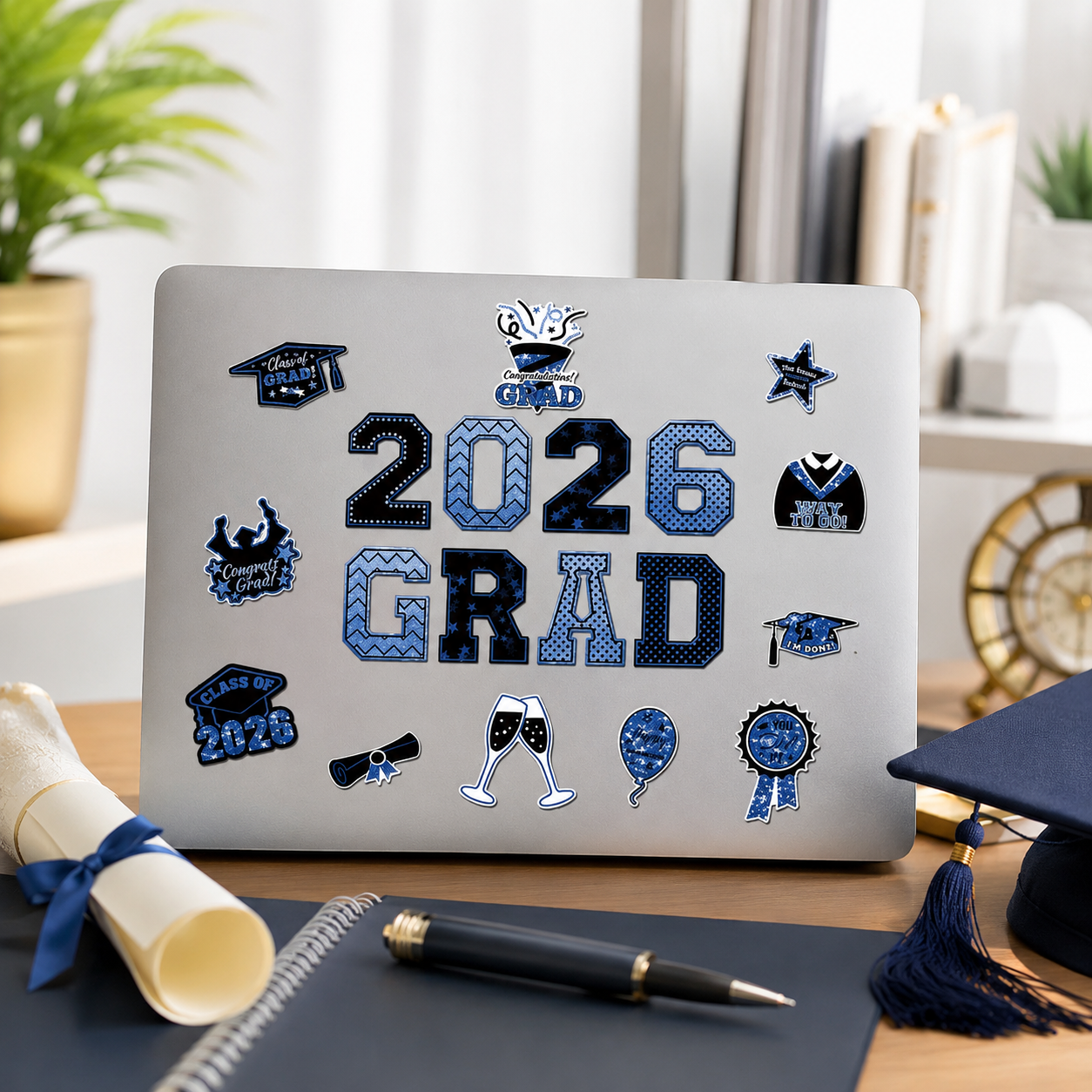 20 Pcs Graduation Magnets 2026 Cruise Door Car Magnets