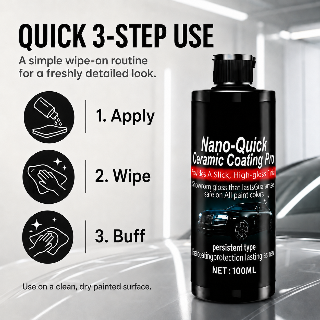 Automotive Nano Ceramic Coating Spray