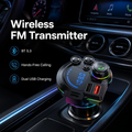 Bluetooth FM Transmitter for Cars