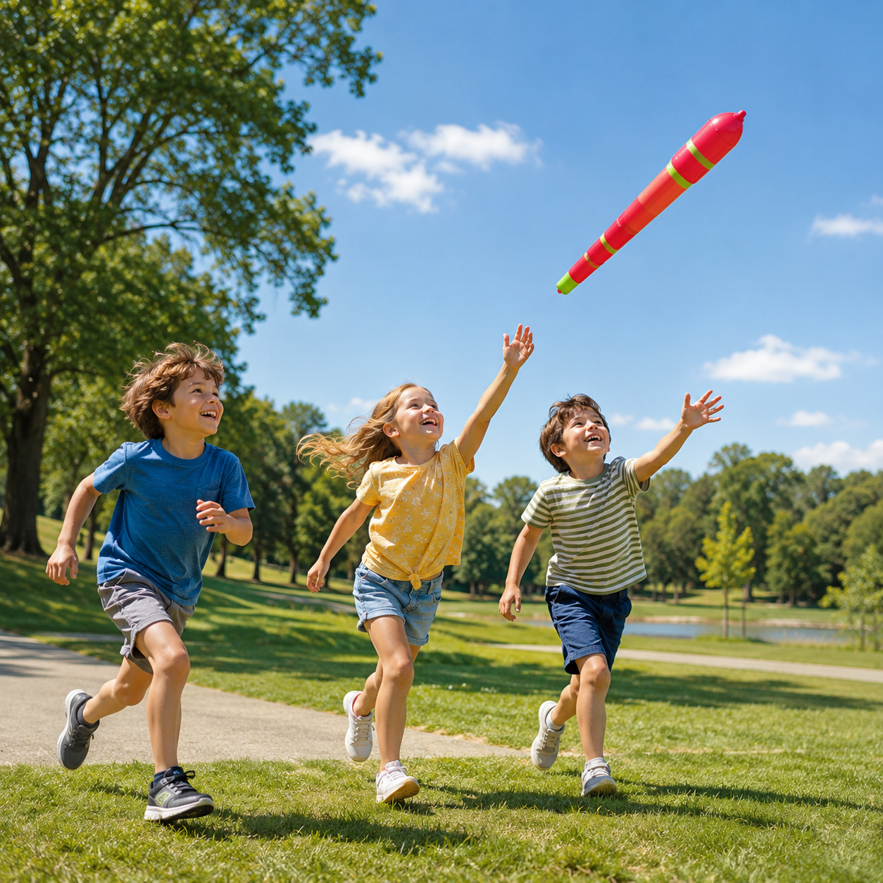 Rocket Balloon Launcher Set | Flying Party Balloons for Kids & Family Fun