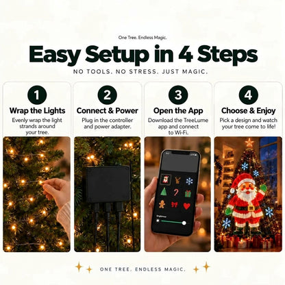 Smart Animated Christmas Tree Lights