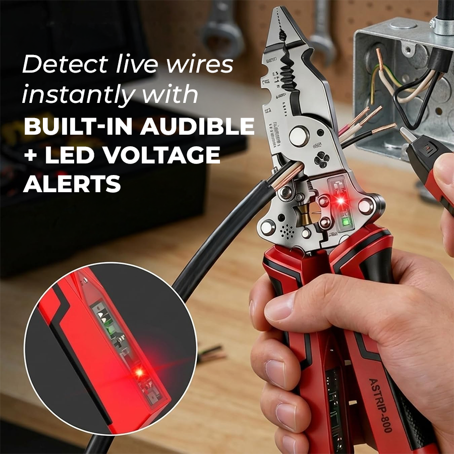 ⚡ 16-in-1 Electrical Pliers with Voltage Tester
