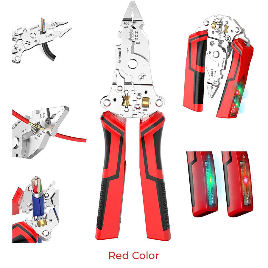 ⚡ 16-in-1 Electrical Pliers with Voltage Tester