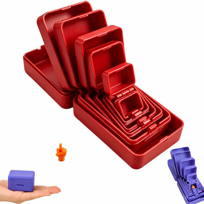 Surprise Nesting Gift Box, Multi-Layer 3D Printed Prank Box, Funny Unboxing Gift