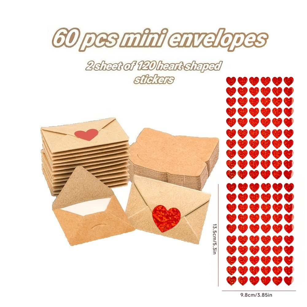 Mini Love Notes With Envelopes - Valentines Day Gifts