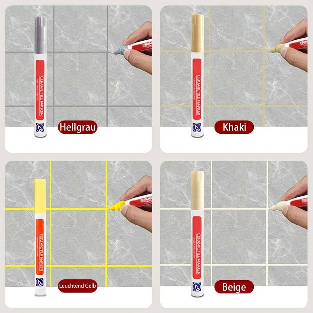 Anti-Mould & Waterproof Joint Pen for Ceramic Tiles!