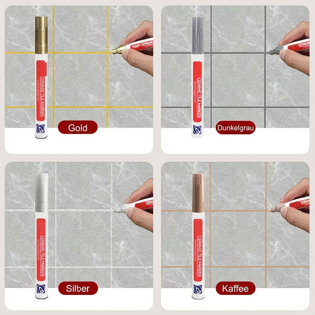 Anti-Mould & Waterproof Joint Pen for Ceramic Tiles!