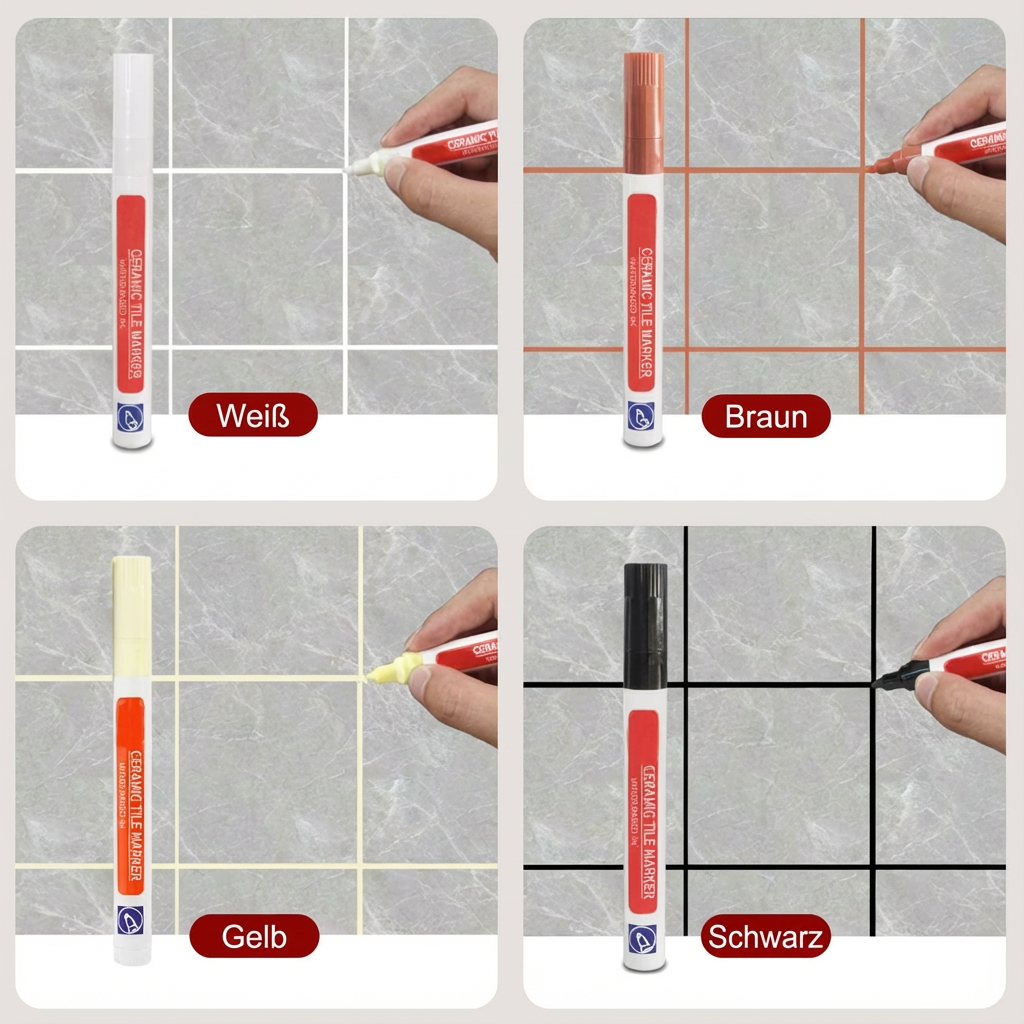 Anti-Mould & Waterproof Joint Pen for Ceramic Tiles!