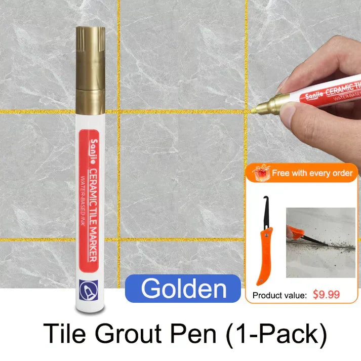 Anti-Mould & Waterproof Joint Pen for Ceramic Tiles!