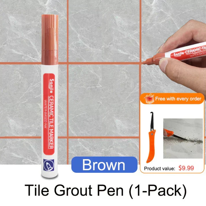 Anti-Mould & Waterproof Joint Pen for Ceramic Tiles!