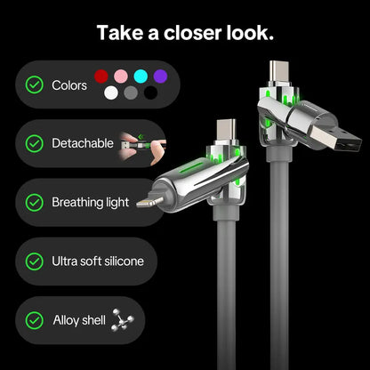 4-in-1 Charger Multi 240W Fast Charging super