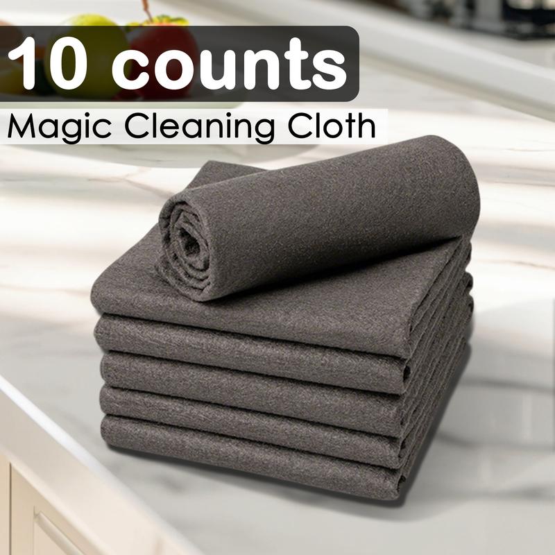 Magic Cleaning Cloth, Reuseable Thickened Streak Free Magic Cleaning Wipes
