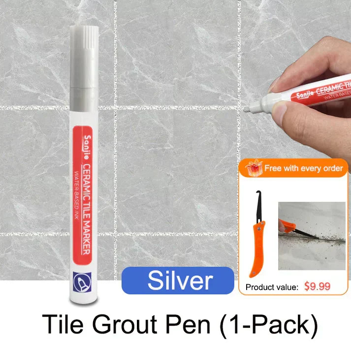 Anti-Mould & Waterproof Joint Pen for Ceramic Tiles!