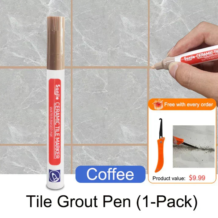 Anti-Mould & Waterproof Joint Pen for Ceramic Tiles!