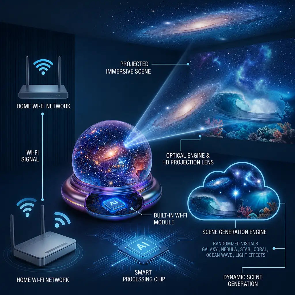 Night Light Projector