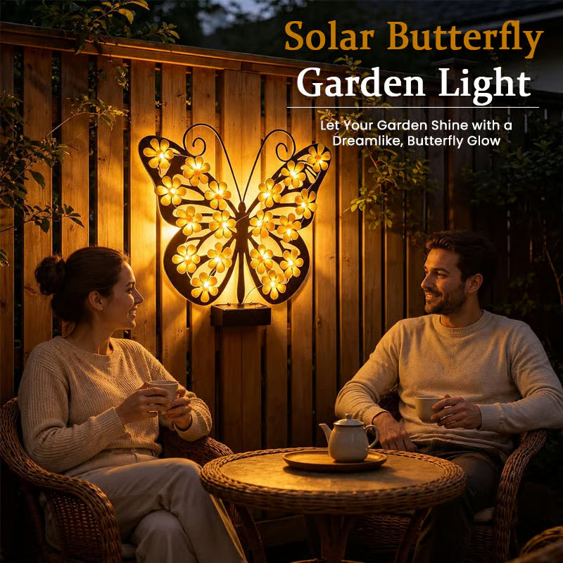 🦋 Solar Butterfly Light – Elegant Glow for Your Outdoor Space