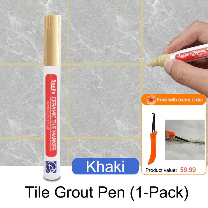 Anti-Mould & Waterproof Joint Pen for Ceramic Tiles!